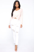 Load image into Gallery viewer, A Lot For Love Sweater Top - Rose
