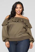Load image into Gallery viewer, Ready For The Weekend Sweatshirt - Olive
