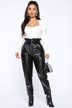 Load image into Gallery viewer, I'm Outta Love Ribbed Bodysuit - White

