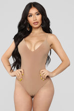 Load image into Gallery viewer, Sleek And Slay Bodysuit - Mocha
