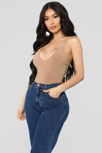 Load image into Gallery viewer, Sleek And Slay Bodysuit - Mocha
