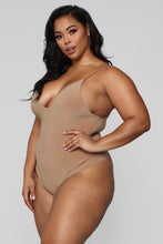 Load image into Gallery viewer, Sleek And Slay Bodysuit - Mocha

