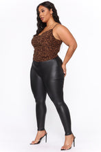 Load image into Gallery viewer, Sophie Cowl Neck Cami - Brown/Combo
