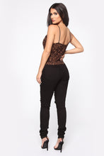 Load image into Gallery viewer, Sophie Cowl Neck Cami - Brown/Combo
