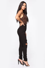Load image into Gallery viewer, Sophie Cowl Neck Cami - Brown/Combo

