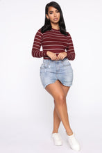 Load image into Gallery viewer, Not Like Me Top - Burgundy/combo
