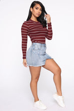 Load image into Gallery viewer, Not Like Me Top - Burgundy/combo
