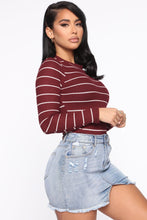 Load image into Gallery viewer, Not Like Me Top - Burgundy/combo

