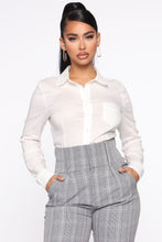Load image into Gallery viewer, Oh So Fresh Button Down Shirt - White

