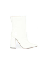 Load image into Gallery viewer, In Disguise Bootie- White Croc
