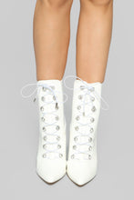 Load image into Gallery viewer, Hold On Bootie - White
