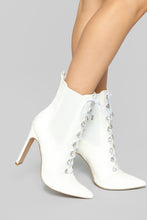 Load image into Gallery viewer, Hold On Bootie - White
