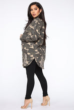 Load image into Gallery viewer, Best For Last Tunic Top - Camouflage
