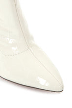 Load image into Gallery viewer, In Disguise Bootie- White Croc
