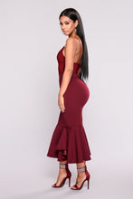 Load image into Gallery viewer, Sleek And Slay Bodysuit - Burgundy
