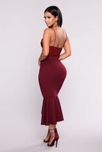 Load image into Gallery viewer, Sleek And Slay Bodysuit - Burgundy
