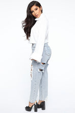 Load image into Gallery viewer, Sorry Not Sorry Turtleneck Top - Ivory
