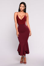 Load image into Gallery viewer, Sleek And Slay Bodysuit - Burgundy
