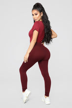 Load image into Gallery viewer, Favorite Tee Bodysuit - Burgundy
