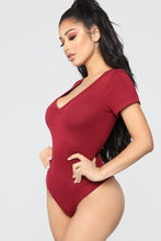 Load image into Gallery viewer, Favorite Tee Bodysuit - Burgundy
