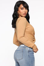 Load image into Gallery viewer, A Lot For Love Sweater Top - Brown
