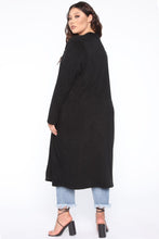 Load image into Gallery viewer, Wake Up And Make Up Cardigan - Black
