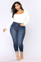 Load image into Gallery viewer, Anything But Square Long Sleeve Bodysuit - Ivory

