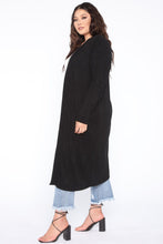 Load image into Gallery viewer, Wake Up And Make Up Cardigan - Black
