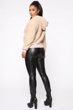 Load image into Gallery viewer, Oh So Cozy Sherpa Pullover - Tan
