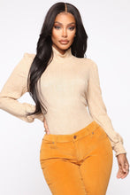 Load image into Gallery viewer, Perfectly Gifted Long Sleeve Top - Beige
