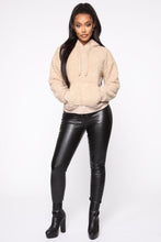 Load image into Gallery viewer, Oh So Cozy Sherpa Pullover - Tan
