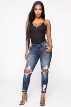 Load image into Gallery viewer, Miranda Crochet Bodysuit - Black
