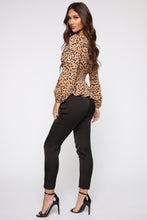 Load image into Gallery viewer, Not Over This Blouse - Brown/Combo
