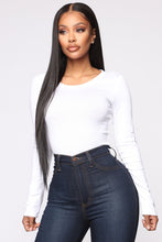 Load image into Gallery viewer, Julia Long Sleeve Top - White
