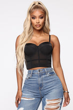 Load image into Gallery viewer, Take Me Serious Bustier - Black
