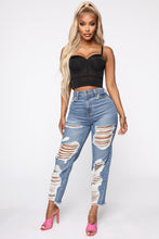 Load image into Gallery viewer, Take Me Serious Bustier - Black
