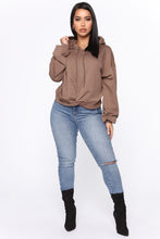 Load image into Gallery viewer, Twisted Thoughts Hoodie - Mocha
