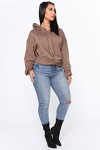 Load image into Gallery viewer, Twisted Thoughts Hoodie - Mocha
