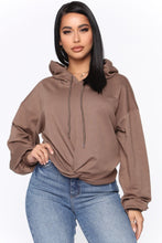 Load image into Gallery viewer, Twisted Thoughts Hoodie - Mocha
