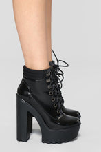 Load image into Gallery viewer, The More The Better Bootie - Black
