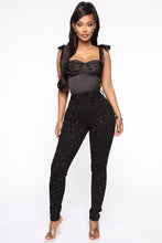 Load image into Gallery viewer, Off With My Heart Corset Top - Black
