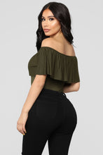 Load image into Gallery viewer, Happy Hour Bodysuit - Olive
