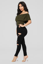 Load image into Gallery viewer, Happy Hour Bodysuit - Olive
