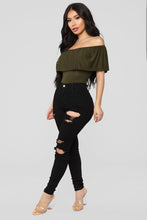 Load image into Gallery viewer, Happy Hour Bodysuit - Olive
