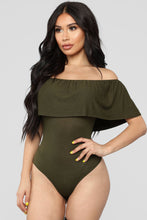 Load image into Gallery viewer, Happy Hour Bodysuit - Olive
