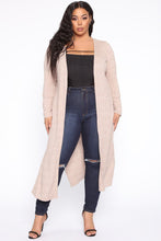 Load image into Gallery viewer, Signing Us Up Cardigan - Taupe
