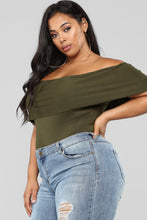 Load image into Gallery viewer, Happy Hour Bodysuit - Olive
