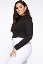 Load image into Gallery viewer, All Mocked Up Bodysuit - Black
