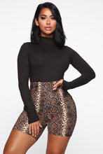 Load image into Gallery viewer, All Mocked Up Bodysuit - Black
