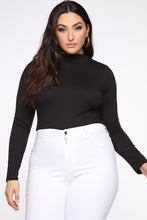 Load image into Gallery viewer, All Mocked Up Bodysuit - Black
